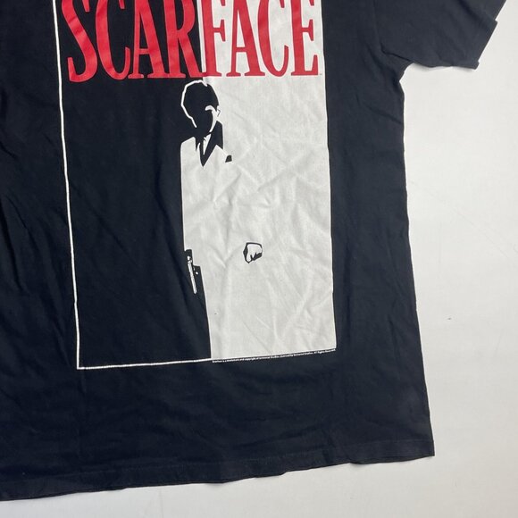 Scarface Shirt Mens M Black Movie Print Graphic Short Sleeve - Picture 5 of 10